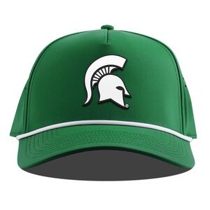 Michigan State University "Vintage MSU Team Logo" Curved 5 Panel Rope Hat